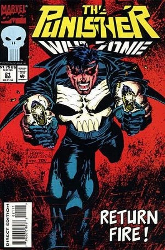 Cover of Punisher War Zone (Vol 1) #21. One of 250,000 Vintage American Comics on sale from Krypton!