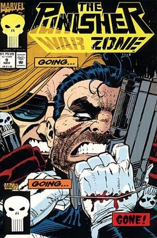 Cover of Punisher War Zone (Vol 1) #9. One of 250,000 Vintage American Comics on sale from Krypton!