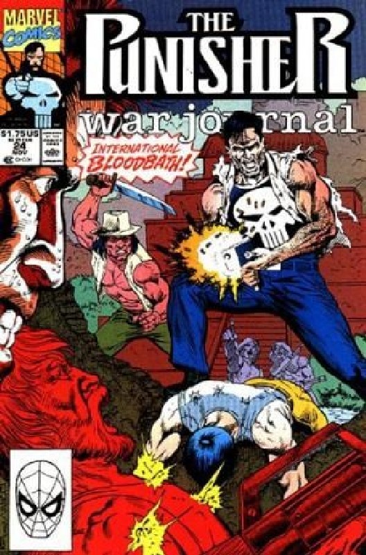 Cover of Punisher War Journal (Vol 1) #24. One of 250,000 Vintage American Comics on sale from Krypton!