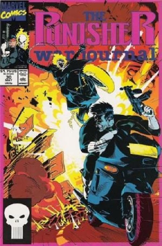 Cover of Punisher War Journal (Vol 1) #30. One of 250,000 Vintage American Comics on sale from Krypton!