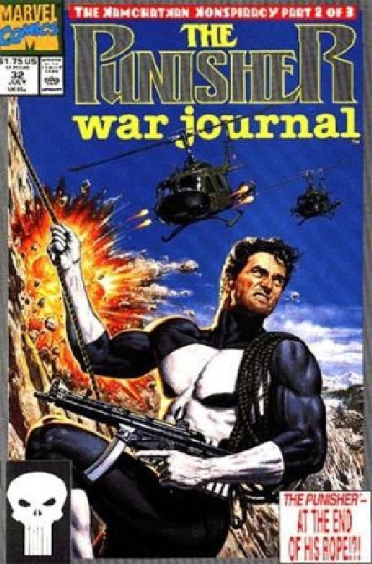 Cover of Punisher War Journal (Vol 1) #32. One of 250,000 Vintage American Comics on sale from Krypton!