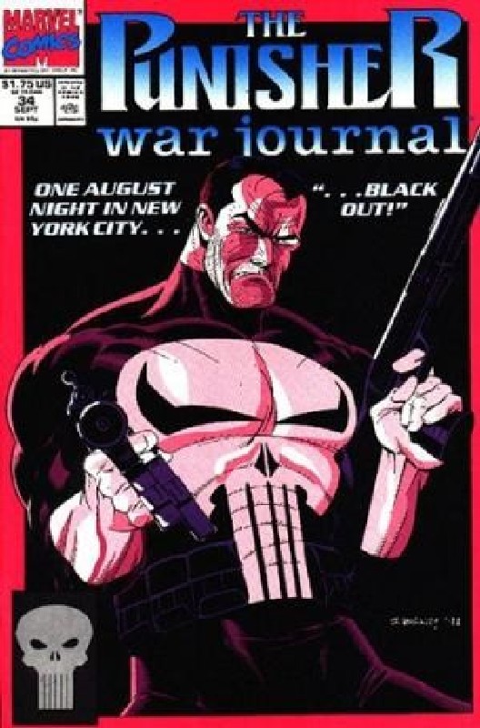 Cover of Punisher War Journal (Vol 1) #34. One of 250,000 Vintage American Comics on sale from Krypton!