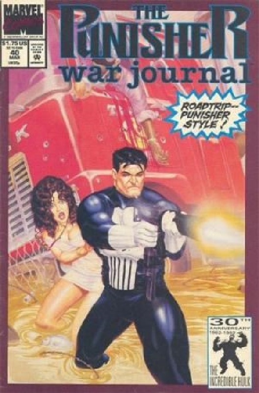 Cover of Punisher War Journal (Vol 1) #40. One of 250,000 Vintage American Comics on sale from Krypton!
