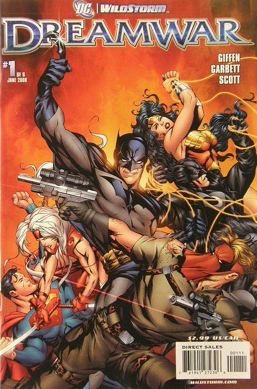 Cover of DC/Wildstorm: Dreamwar (2008 Ltd) #1. One of 250,000 Vintage American Comics on sale from Krypton!