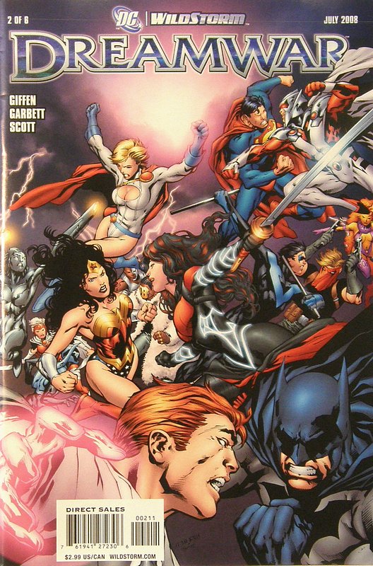 Cover of DC/Wildstorm: Dreamwar (2008 Ltd) #2. One of 250,000 Vintage American Comics on sale from Krypton!
