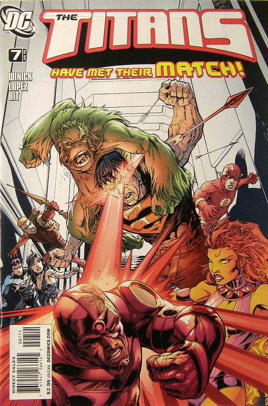 Cover of Titans (Vol 2) The #7. One of 250,000 Vintage American Comics on sale from Krypton!