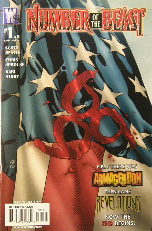 Cover of Number of the Beast (2008 Ltd) #1. One of 250,000 Vintage American Comics on sale from Krypton!
