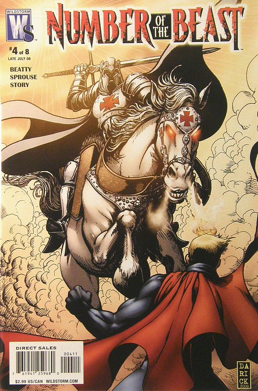 Cover of Number of the Beast (2008 Ltd) #4. One of 250,000 Vintage American Comics on sale from Krypton!