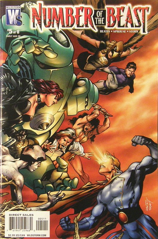 Cover of Number of the Beast (2008 Ltd) #5. One of 250,000 Vintage American Comics on sale from Krypton!