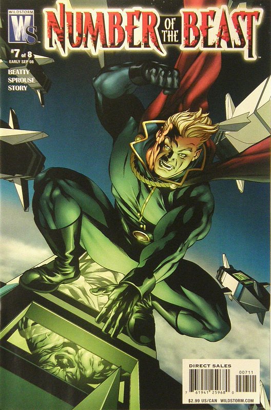 Cover of Number of the Beast (2008 Ltd) #7. One of 250,000 Vintage American Comics on sale from Krypton!