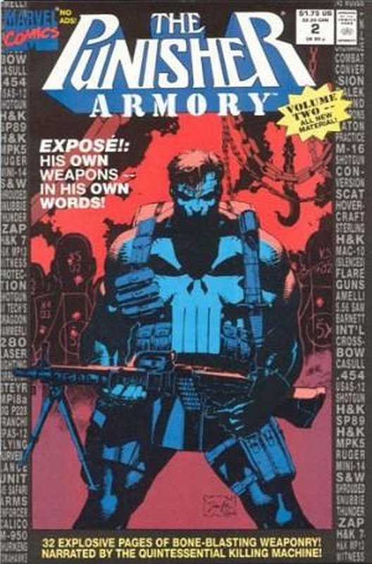 Cover of Punisher Armory #2. One of 250,000 Vintage American Comics on sale from Krypton!