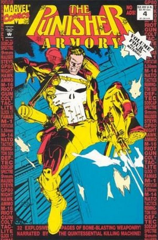 Cover of Punisher Armory #4. One of 250,000 Vintage American Comics on sale from Krypton!