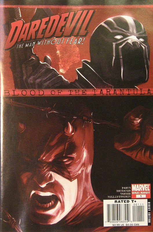 Cover of Daredevil: Blood of the Tarantula (2008 One Shot) #1. One of 250,000 Vintage American Comics on sale from Krypton!