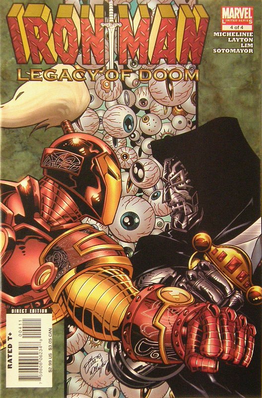 Cover of Iron Man: Legacy of Doom (2008 Ltd) #4. One of 250,000 Vintage American Comics on sale from Krypton!