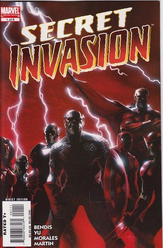 Cover of Secret Invasion (2008 Ltd) #1. One of 250,000 Vintage American Comics on sale from Krypton!