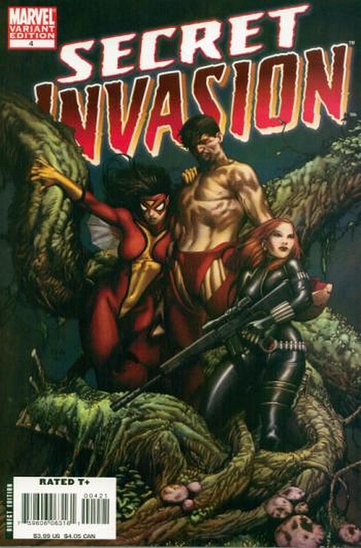 Cover of Secret Invasion (2008 Ltd) #4. One of 250,000 Vintage American Comics on sale from Krypton!