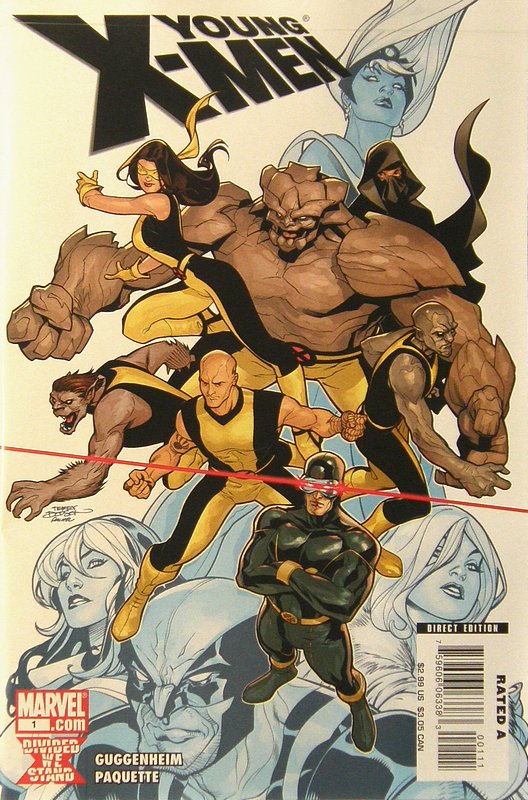 Cover of Young X-Men #1. One of 250,000 Vintage American Comics on sale from Krypton!