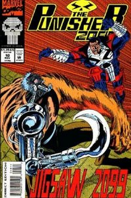 Cover of Punisher 2099 #10. One of 250,000 Vintage American Comics on sale from Krypton!