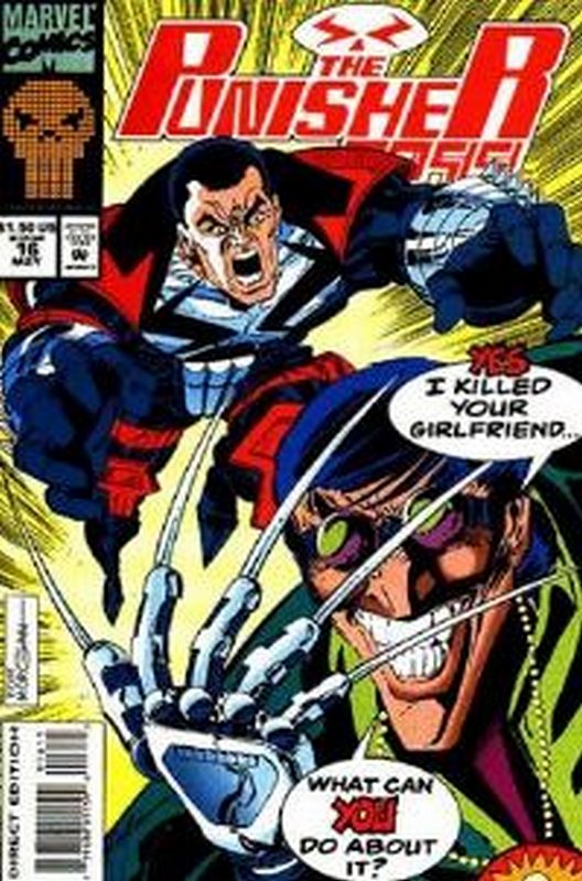 Cover of Punisher 2099 #16. One of 250,000 Vintage American Comics on sale from Krypton!