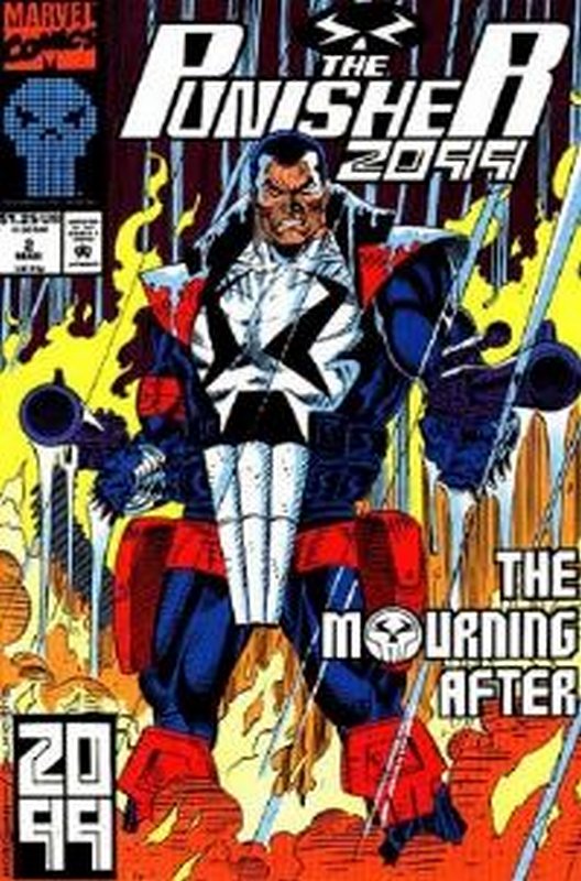 Cover of Punisher 2099 #2. One of 250,000 Vintage American Comics on sale from Krypton!