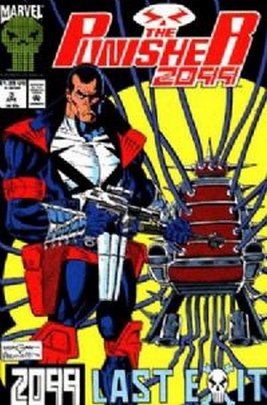Cover of Punisher 2099 #3. One of 250,000 Vintage American Comics on sale from Krypton!