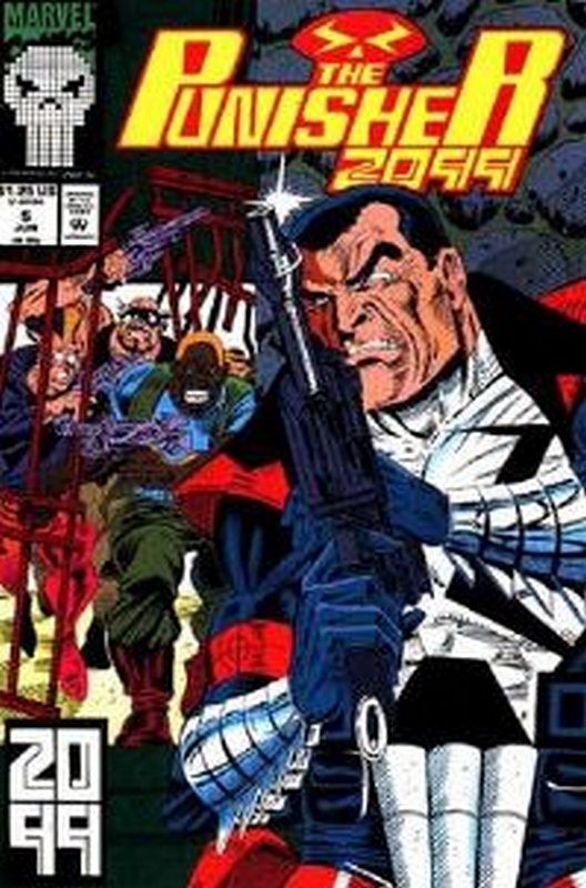 Cover of Punisher 2099 #5. One of 250,000 Vintage American Comics on sale from Krypton!