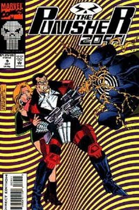 Cover of Punisher 2099 #9. One of 250,000 Vintage American Comics on sale from Krypton!