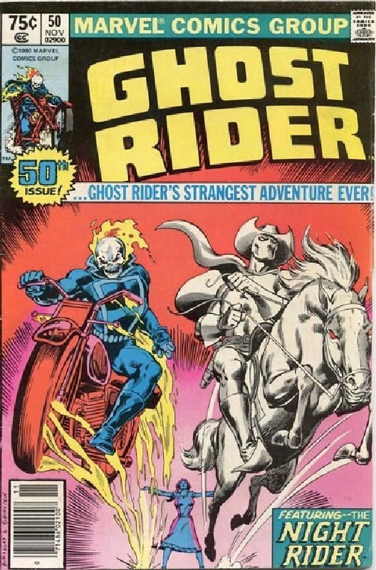 Cover of Ghost Rider (Vol 1) #50. One of 250,000 Vintage American Comics on sale from Krypton!