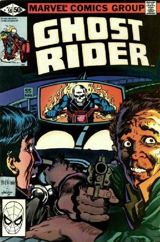 Cover of Ghost Rider (Vol 1) #58. One of 250,000 Vintage American Comics on sale from Krypton!