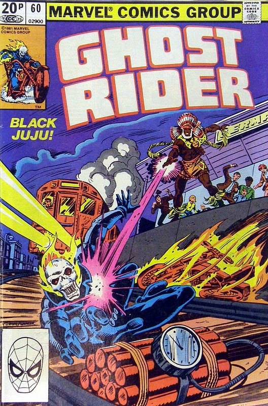 Cover of Ghost Rider (Vol 1) #60. One of 250,000 Vintage American Comics on sale from Krypton!