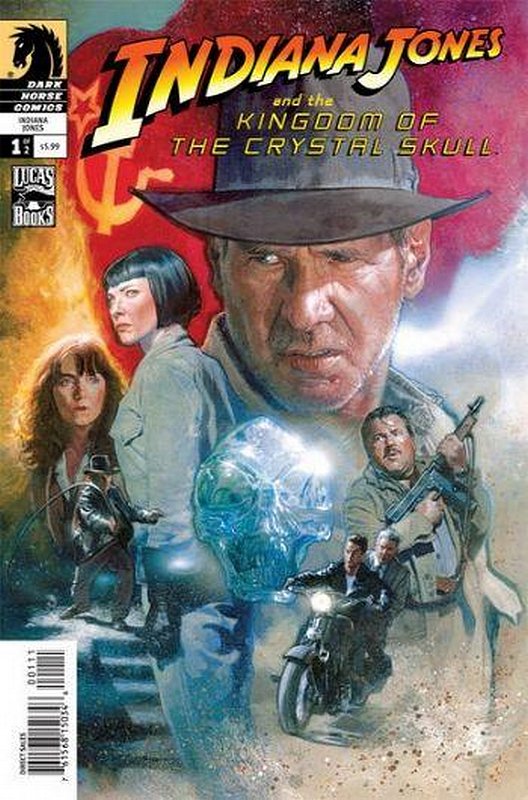 Cover of Indiana Jones & the Crystal Skull (2008 Ltd) #1. One of 250,000 Vintage American Comics on sale from Krypton!