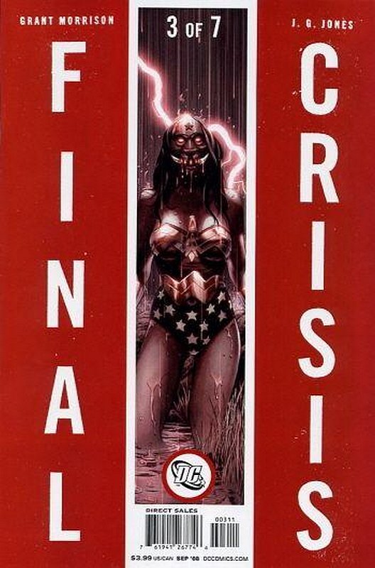 Cover of Final Crisis (2008 Ltd) #3. One of 250,000 Vintage American Comics on sale from Krypton!