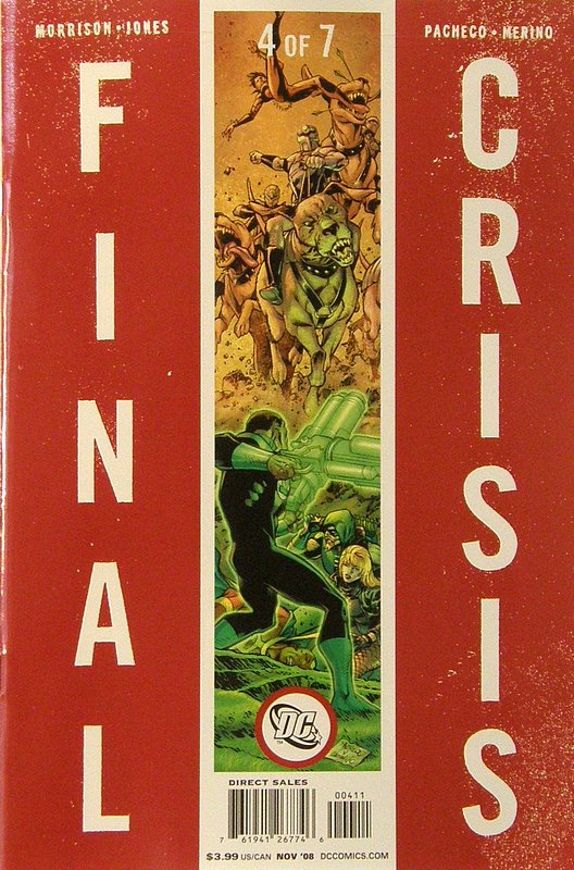 Cover of Final Crisis (2008 Ltd) #4. One of 250,000 Vintage American Comics on sale from Krypton!
