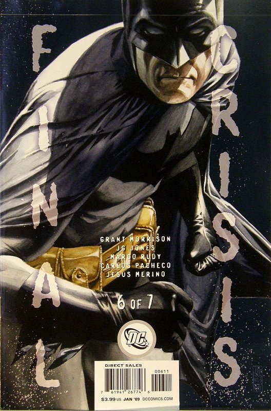 Cover of Final Crisis (2008 Ltd) #6. One of 250,000 Vintage American Comics on sale from Krypton!