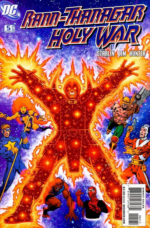 Cover of Rann Thanagar: Holy War (2008 Ltd) #5. One of 250,000 Vintage American Comics on sale from Krypton!