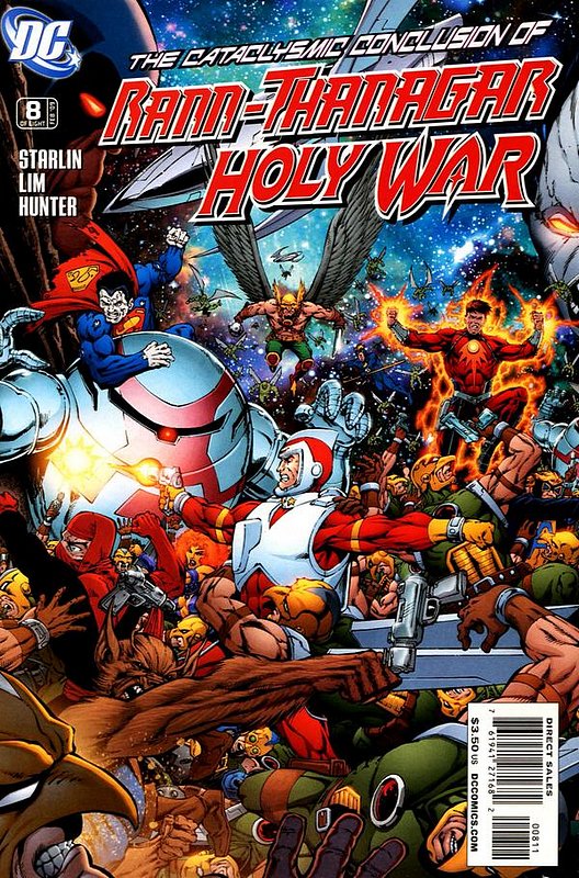 Cover of Rann Thanagar: Holy War (2008 Ltd) #8. One of 250,000 Vintage American Comics on sale from Krypton!