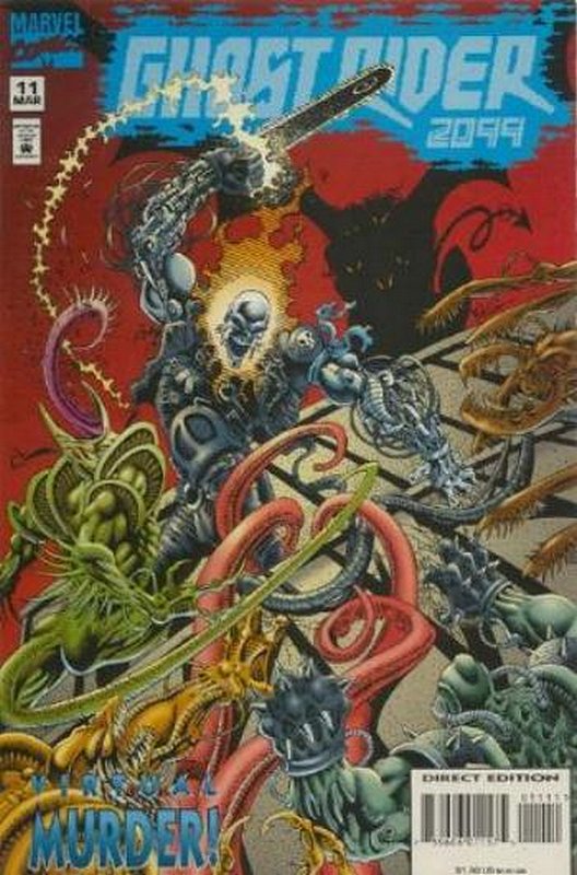 Cover of Ghost Rider 2099 #11. One of 250,000 Vintage American Comics on sale from Krypton!