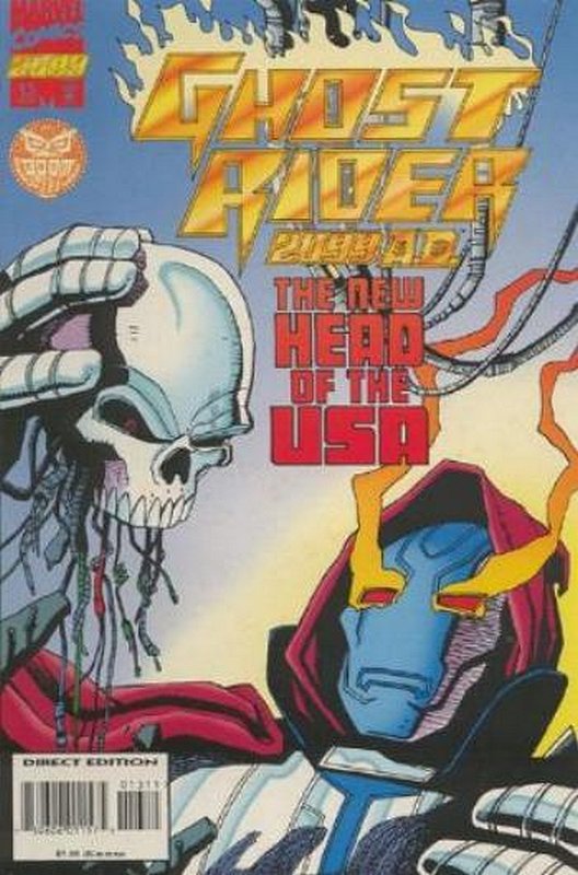 Cover of Ghost Rider 2099 #13. One of 250,000 Vintage American Comics on sale from Krypton!