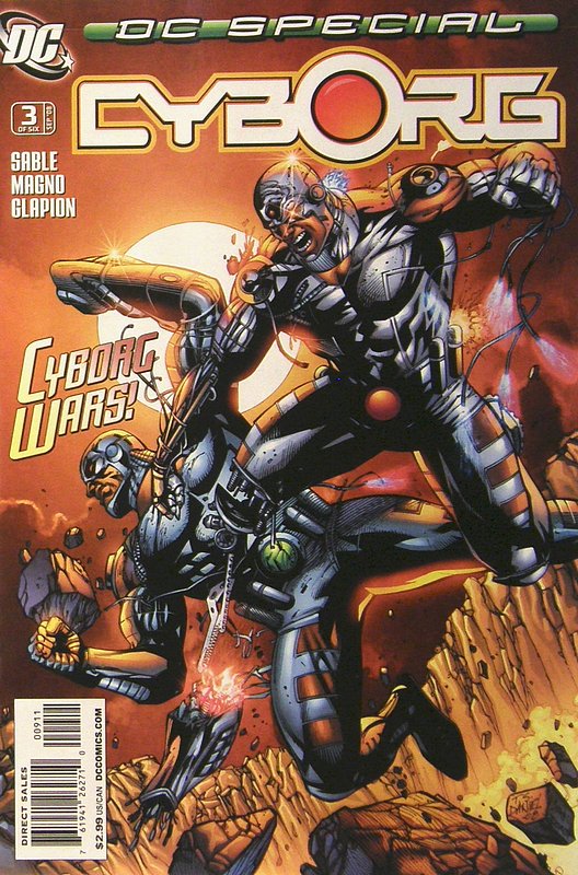 Cover of DC Special: Cyborg (2008 Ltd) #3. One of 250,000 Vintage American Comics on sale from Krypton!
