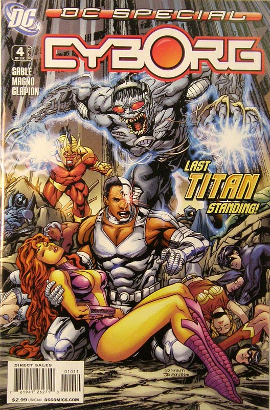 Cover of DC Special: Cyborg (2008 Ltd) #4. One of 250,000 Vintage American Comics on sale from Krypton!
