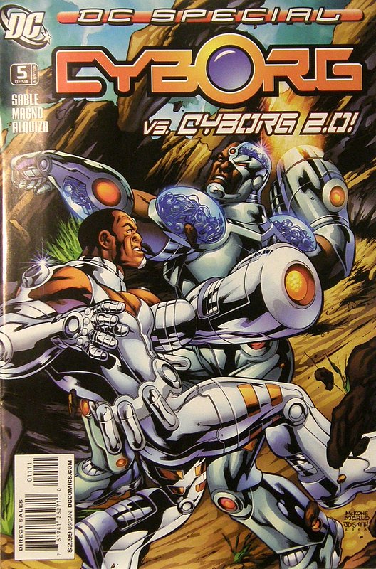 Cover of DC Special: Cyborg (2008 Ltd) #5. One of 250,000 Vintage American Comics on sale from Krypton!