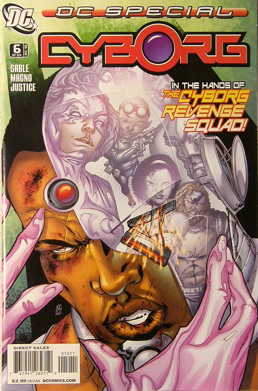 Cover of DC Special: Cyborg (2008 Ltd) #6. One of 250,000 Vintage American Comics on sale from Krypton!