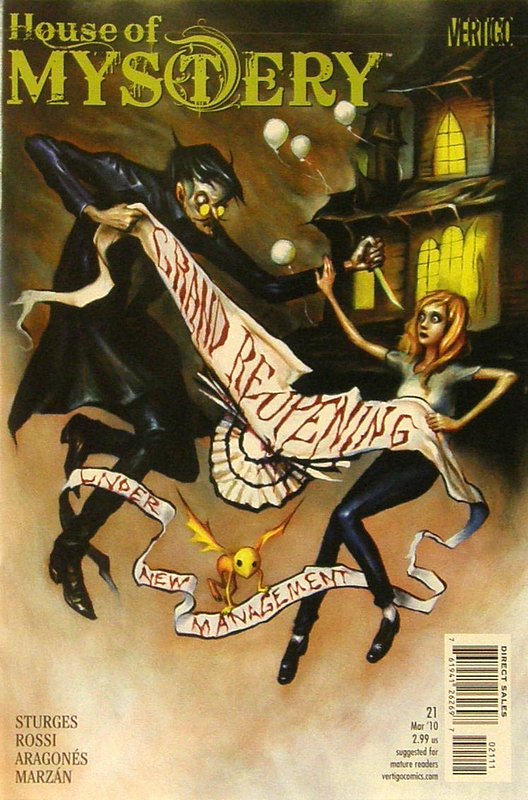 Cover of House of Mystery (Vol 2) #21. One of 250,000 Vintage American Comics on sale from Krypton!