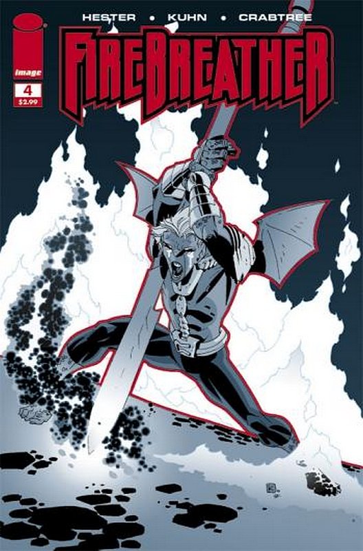 Cover of Firebreather (2008 Ltd) #4. One of 250,000 Vintage American Comics on sale from Krypton!