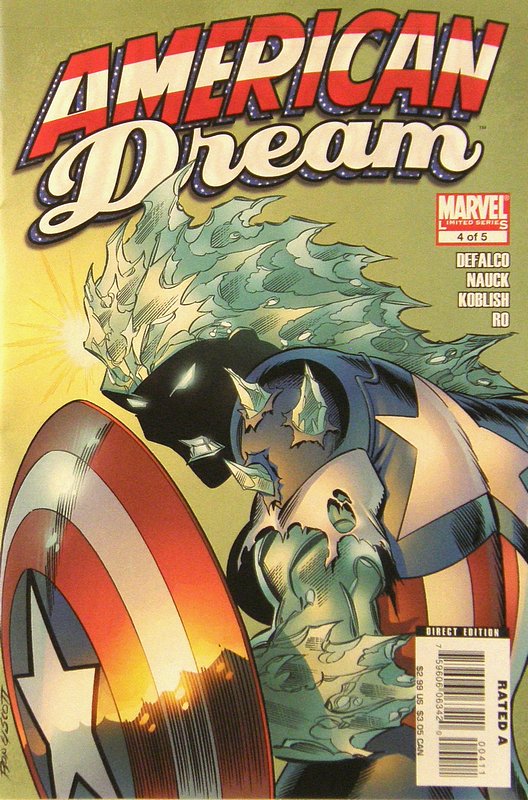 Cover of American Dream (2008 Ltd) #4. One of 250,000 Vintage American Comics on sale from Krypton!