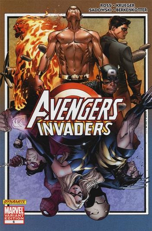 Cover of Avengers/Invaders (2008 Ltd) #6. One of 250,000 Vintage American Comics on sale from Krypton!