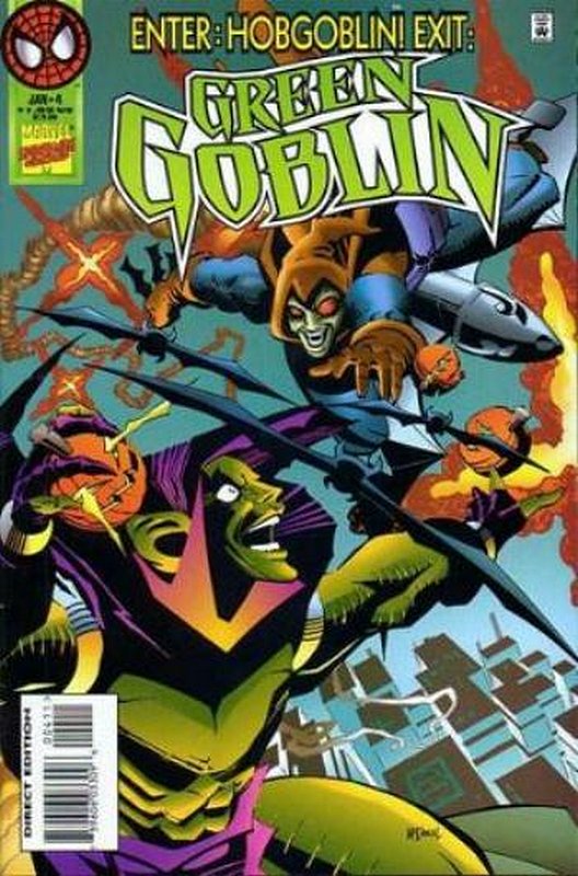 Cover of Green Goblin (Vol 1) #4. One of 250,000 Vintage American Comics on sale from Krypton!