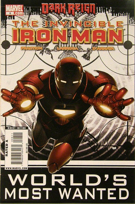 Cover of Invincible Iron Man (Vol 1) #8. One of 250,000 Vintage American Comics on sale from Krypton!