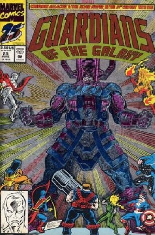 Cover of Guardians of the Galaxy (Vol 1) #25. One of 250,000 Vintage American Comics on sale from Krypton!
