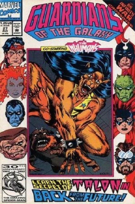 Cover of Guardians of the Galaxy (Vol 1) #27. One of 250,000 Vintage American Comics on sale from Krypton!